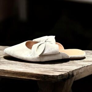 Jack Rogers Heidi Platinum Silver Mule